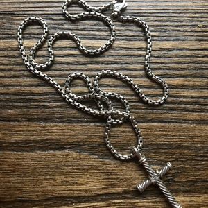 David Yurman Cross necklace